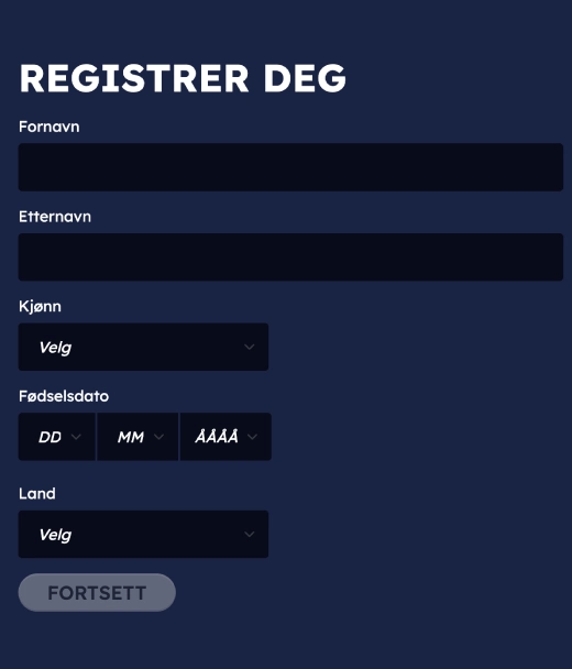 Registrering